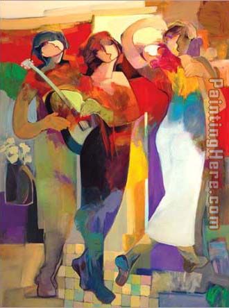 SENSATIONS painting - Hessam Abrishami SENSATIONS art painting